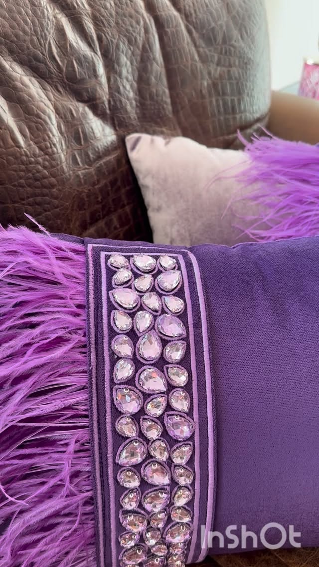 Belted Cushion by Baysal Home, A decorative model personalized with a belt detail wrapping the cushion surface.
